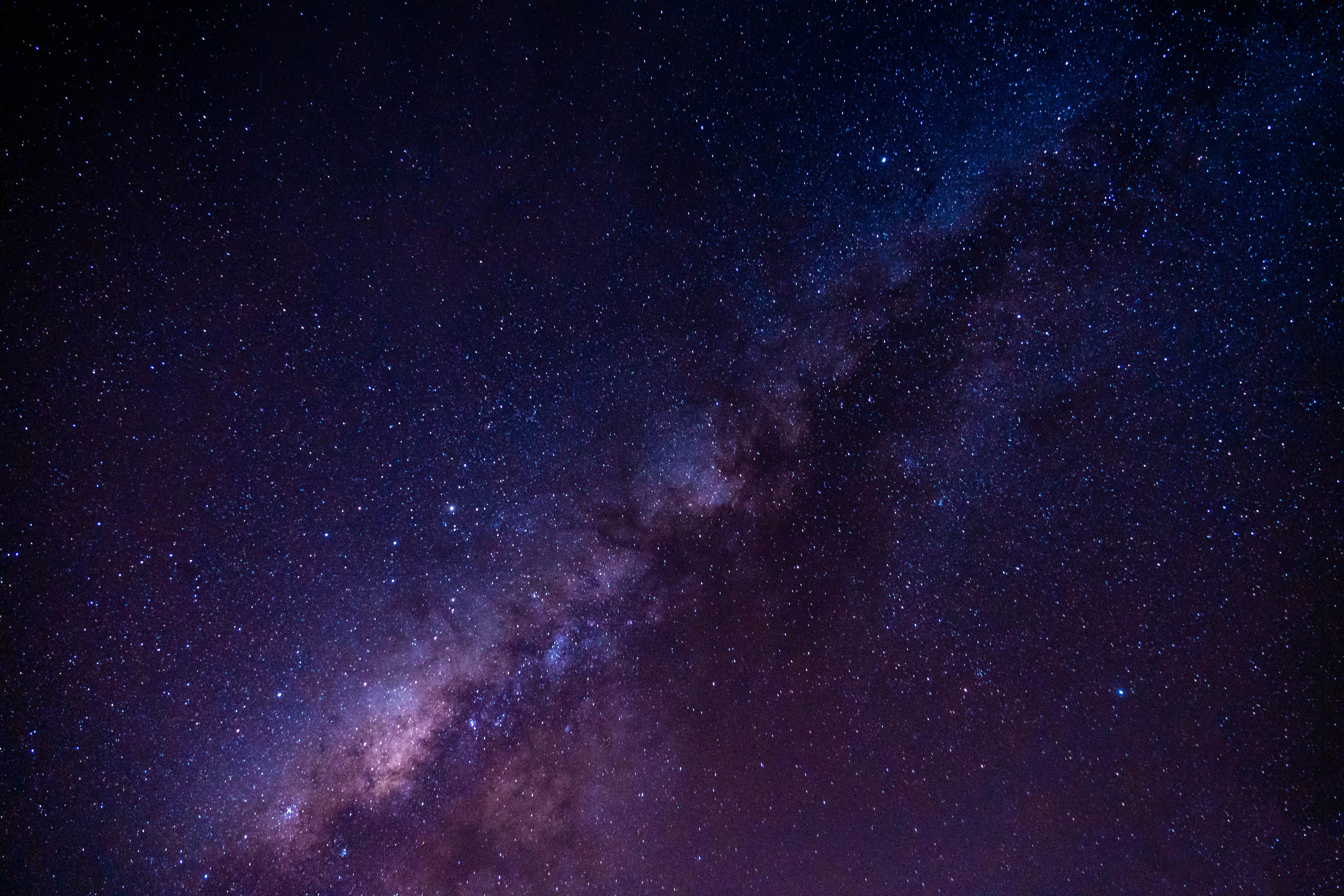 Starry Sky, Milky Way, Stars, Space, Astronomy - Milky Way - HD Wallpaper 