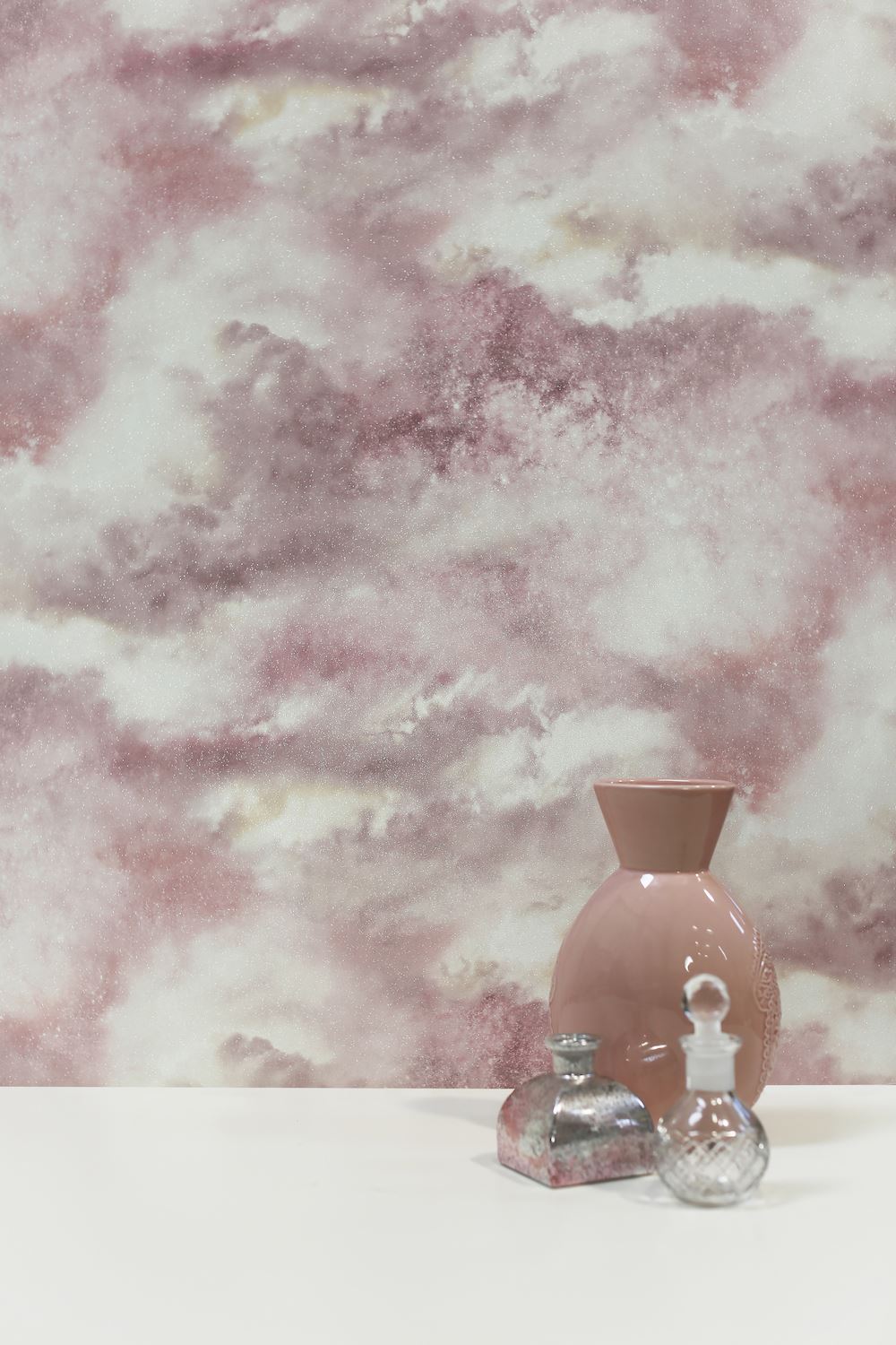 Arthouse Diamond Galaxy Glitter Cloud Effect Wallpaper - Arthouse Diamond Galaxy Blush - HD Wallpaper 