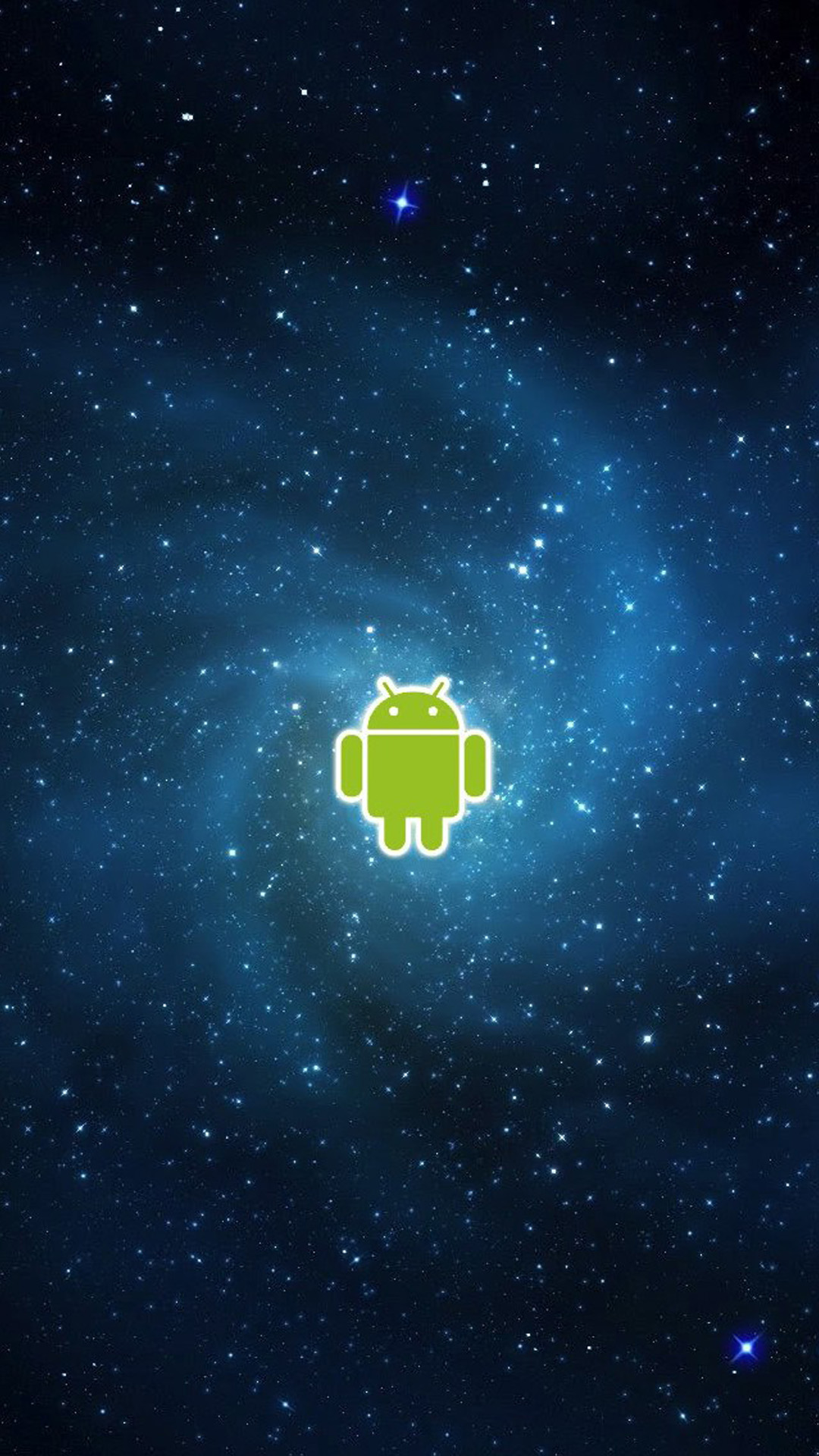 Android Logo Galaxy - HD Wallpaper 