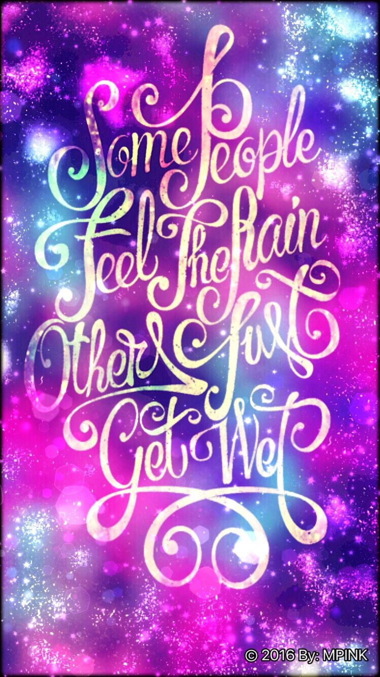Some People Created By Me - Galaxy Color Wallpaper Quotes - HD Wallpaper 