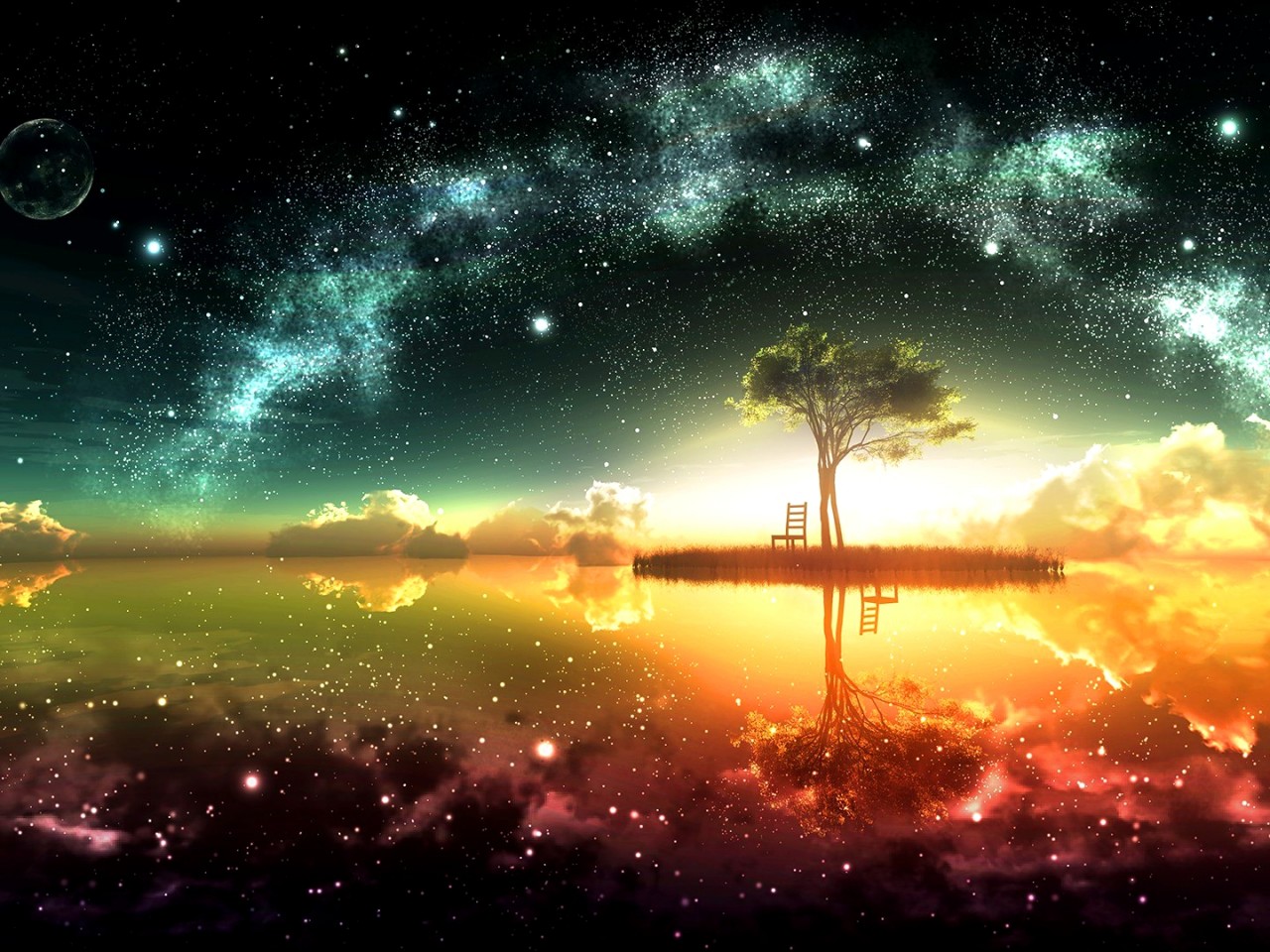 Surreal Wallpaper Hd - Space Background Pc - HD Wallpaper 