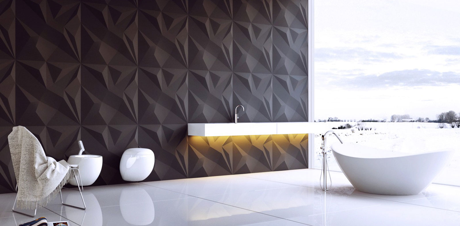Florence Stone Concepts Cnc - Latest Wall Panelling Designs - HD Wallpaper 
