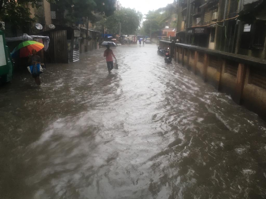 Waterlogging In Mumbai - Flood - HD Wallpaper 