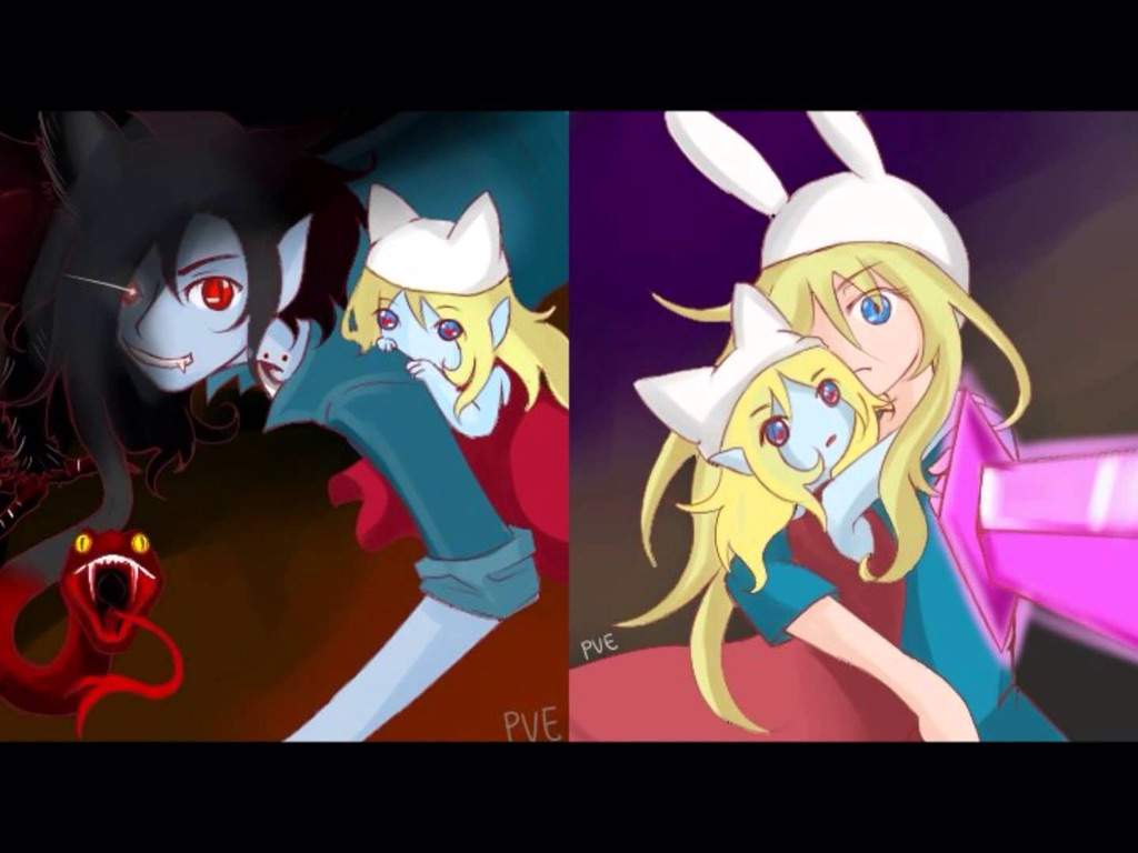 User Uploaded Image - Anime Marshall Lee X Fionna - HD Wallpaper 