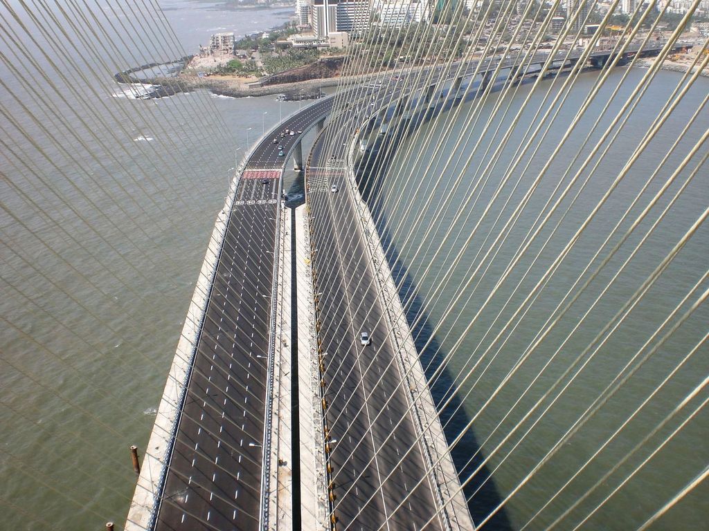 Bandra Worli Sea Link - HD Wallpaper 