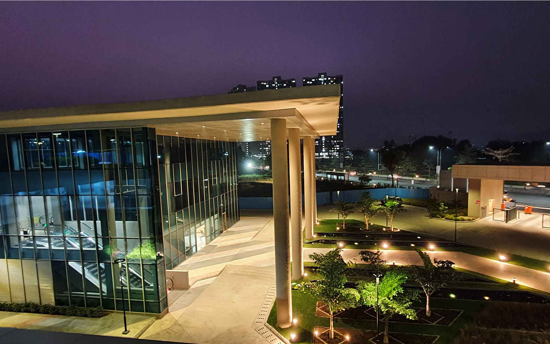 2bhk Residential Apartments For Sale In Pune - Landscape Lighting - HD Wallpaper 