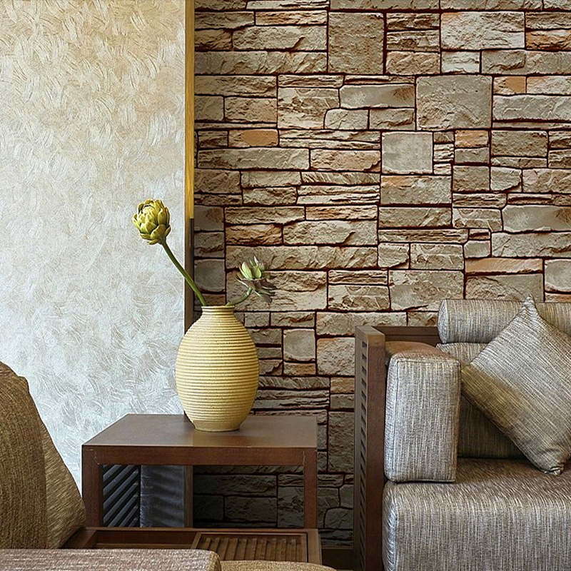 Awesome Wallpaper For Living Room Wall Free Shipping - Brick Wallpaper For House - HD Wallpaper 