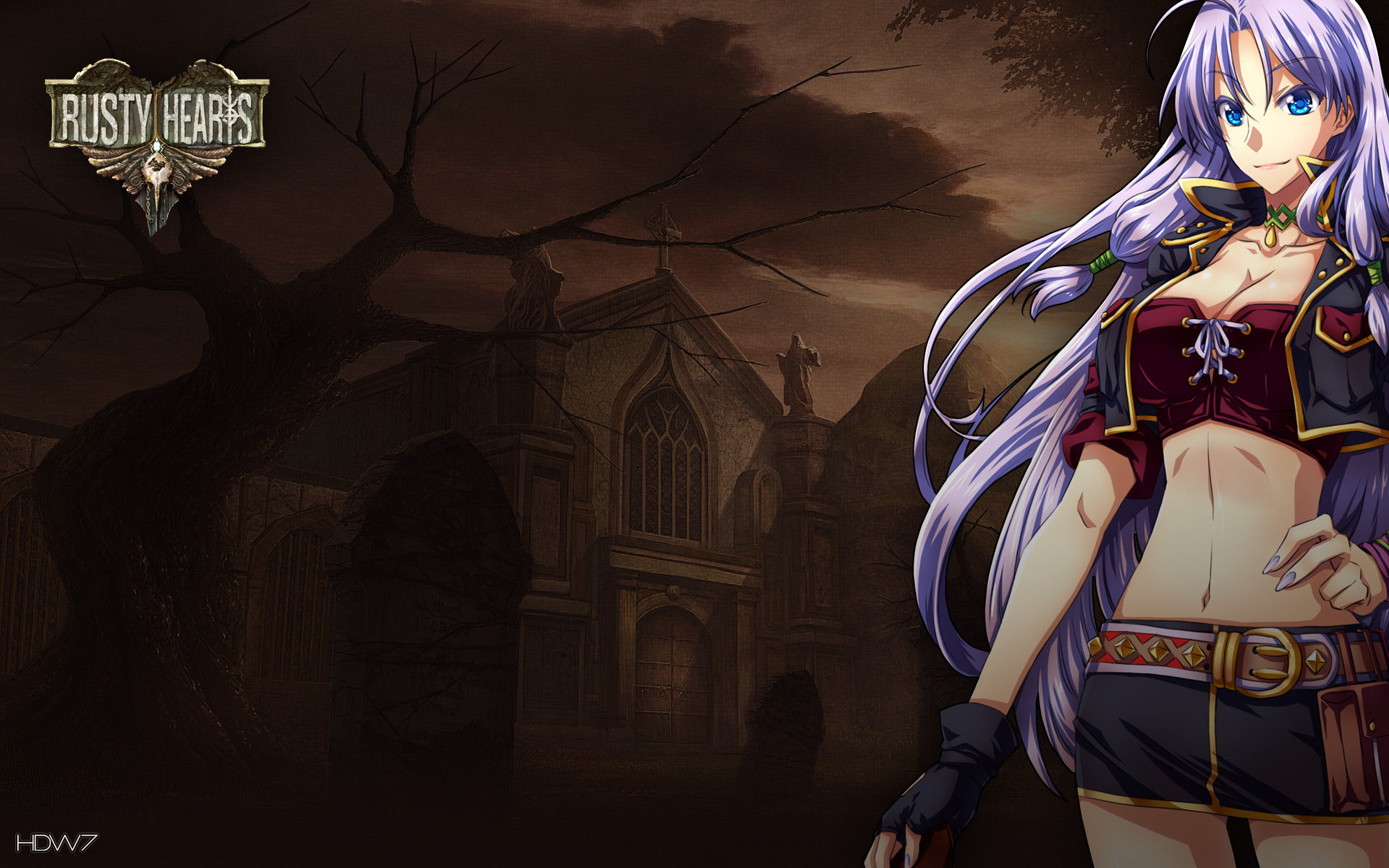 Rusty Hearts Natasha Widescreen Wallpaper - Rusty Hearts - HD Wallpaper 