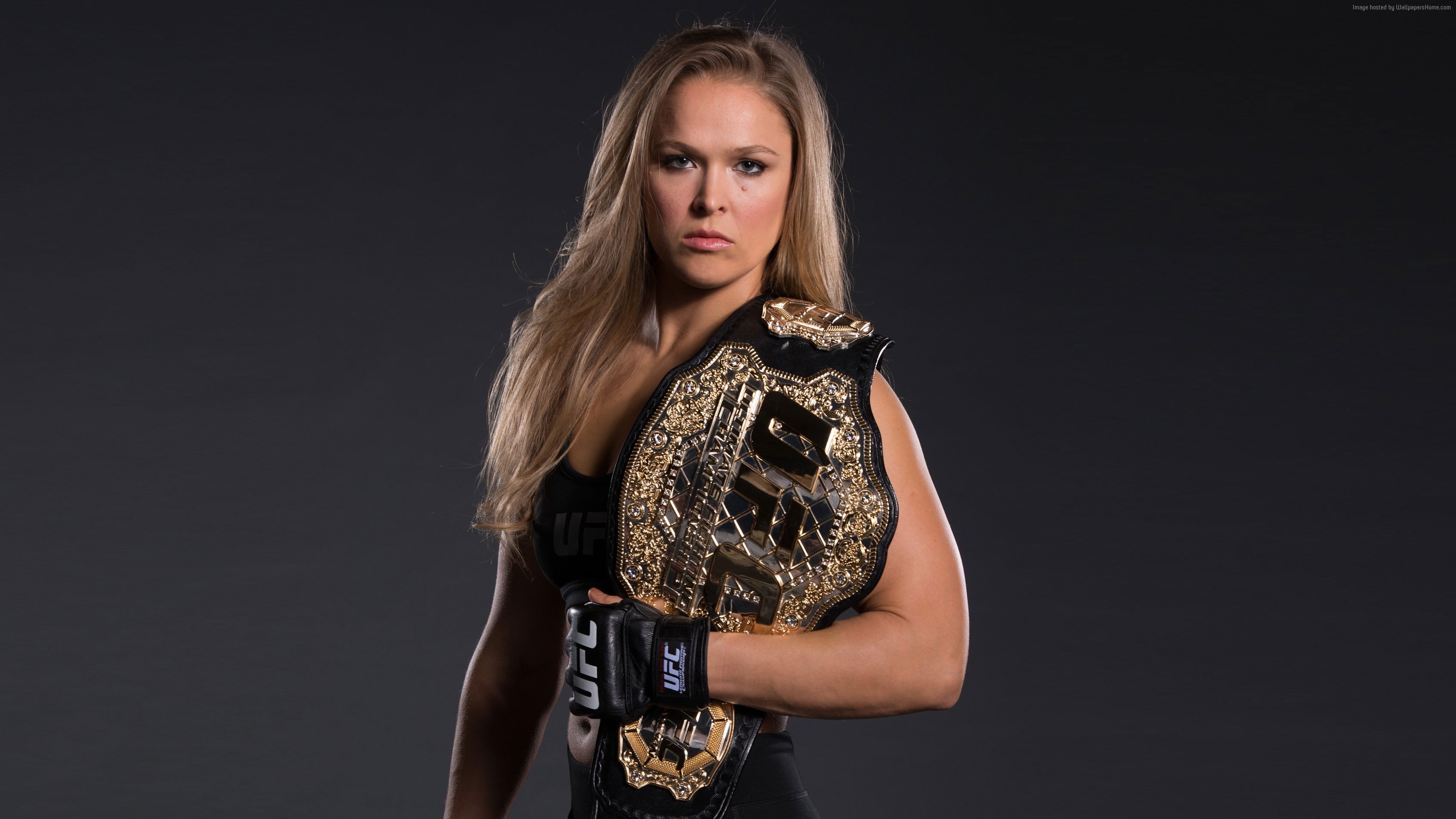 Ronda Rousey Ufc Title - HD Wallpaper 
