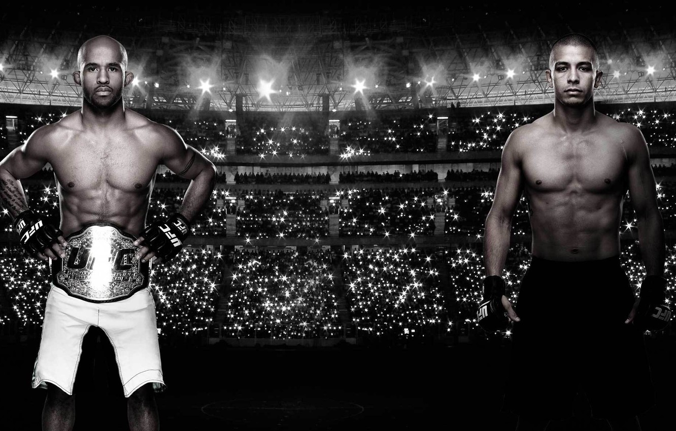 Photo Wallpaper Fighters, Champion, Mma, Ufc, Fighters, - Mixed Martial Arts - HD Wallpaper 