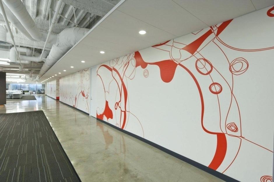 Google Modern Office Wallpaper Modern Office Walls - Creative Office Wall Design Hd - HD Wallpaper 