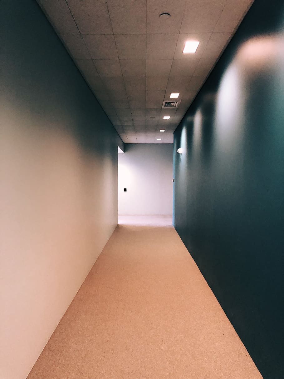 Office, Illuminated, Indoors, Wall - Subway - HD Wallpaper 