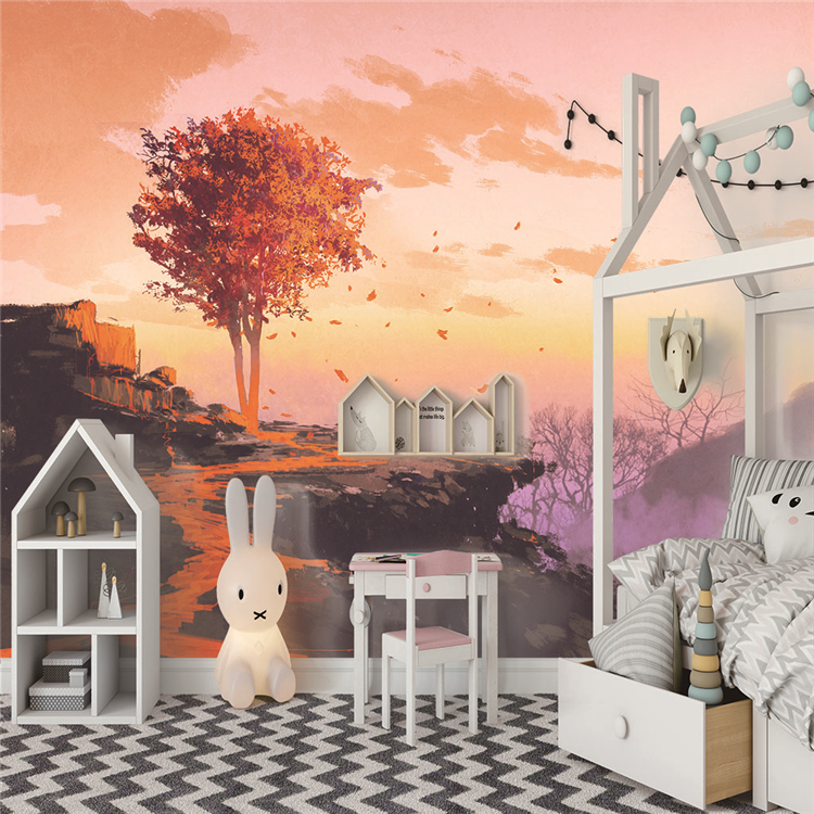 Modern Design Bedroom Pvc 3d Lobby Wallpaper For Home - Wallpaper - HD Wallpaper 