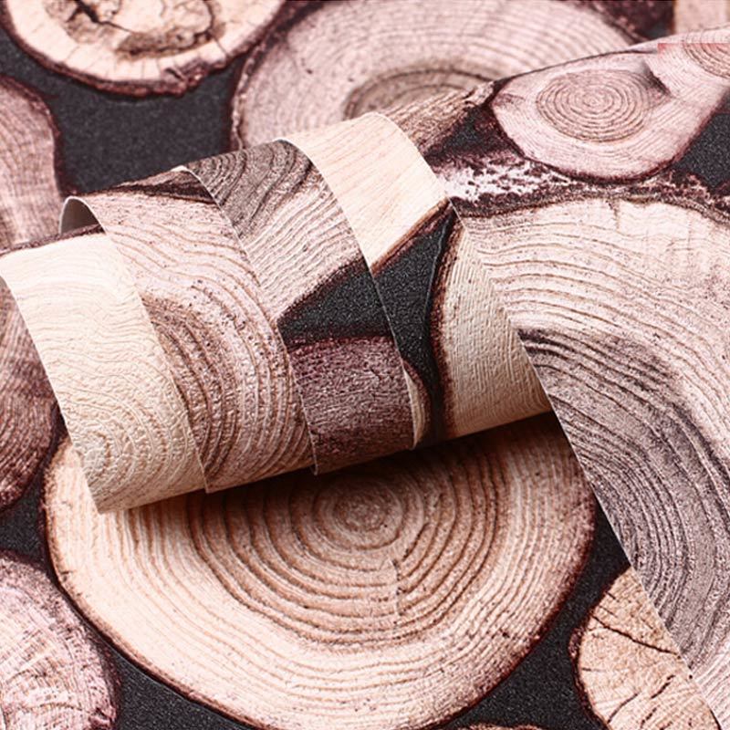 3d Wooden Log Texture Wallpaper - Wooden - HD Wallpaper 