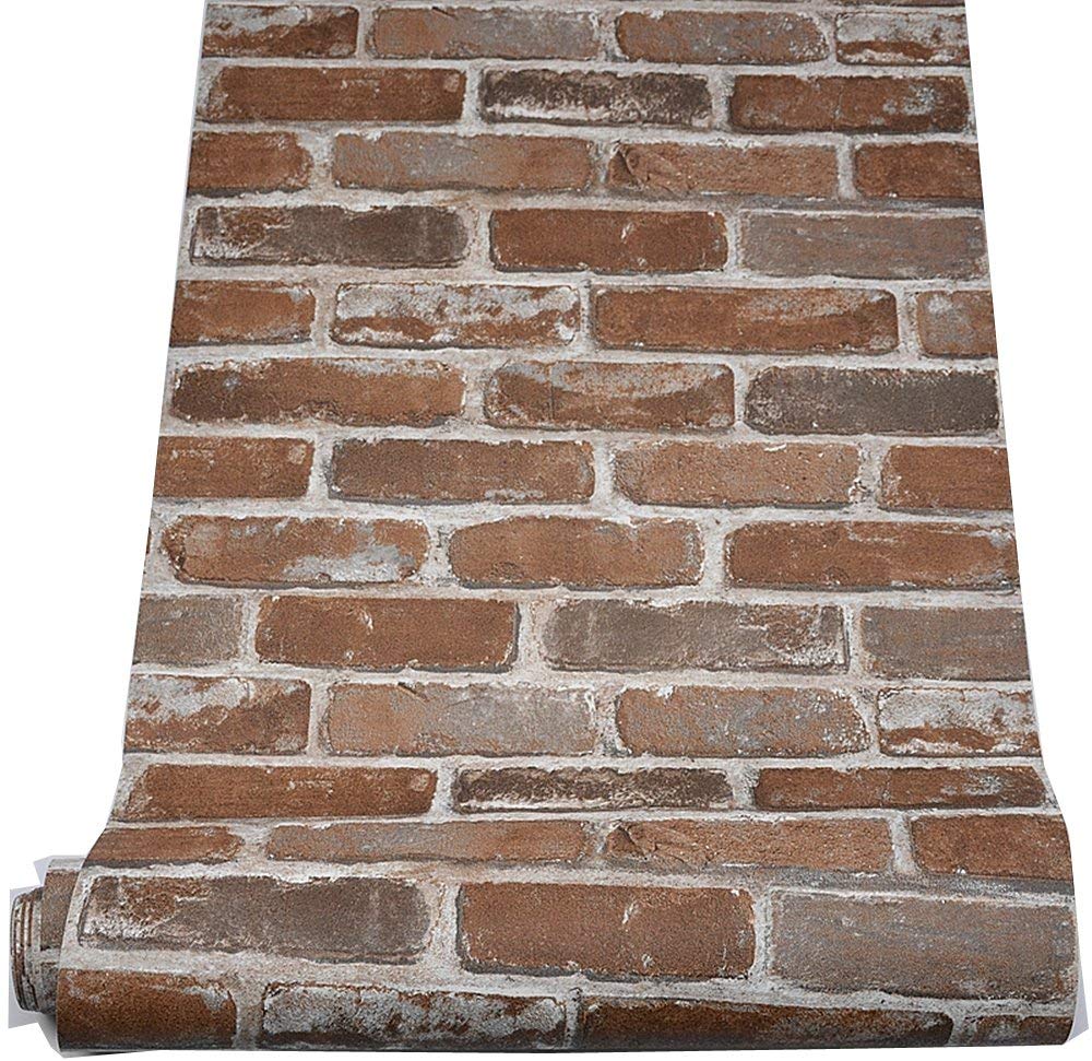 Faux Brick Textured - HD Wallpaper 