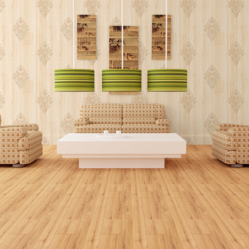Living Room Bamboo Flooring - HD Wallpaper 