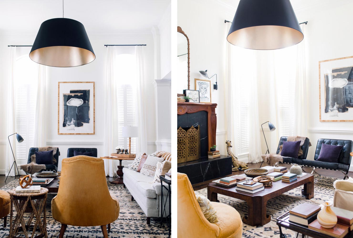 Collection Of Chairs - Narrow Living Dining Room Ideas - HD Wallpaper 