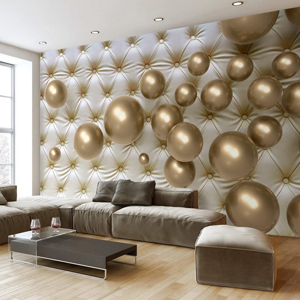 3d Wallpaper For Living Room Modern - HD Wallpaper 