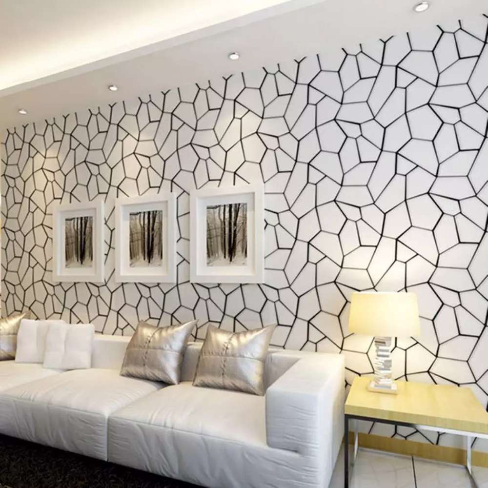 Brick Wallpaper Living Room Ideas - HD Wallpaper 