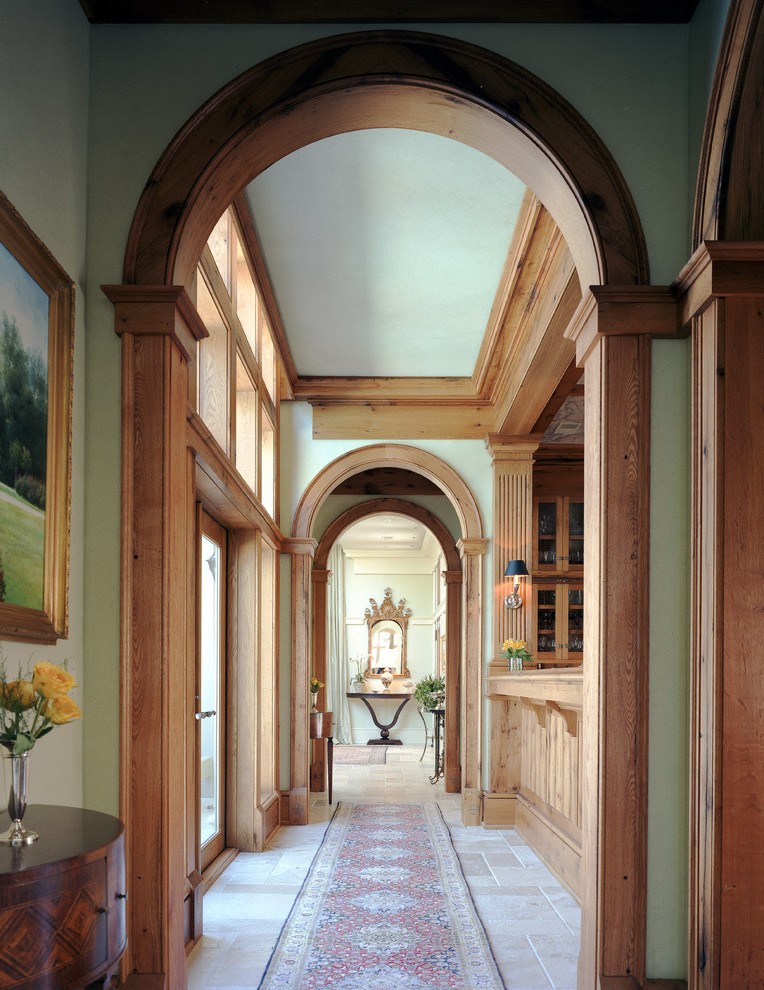 Atlanta Neon Green Paint For Walls With Faux Wood Wallpaper - Arch - HD Wallpaper 