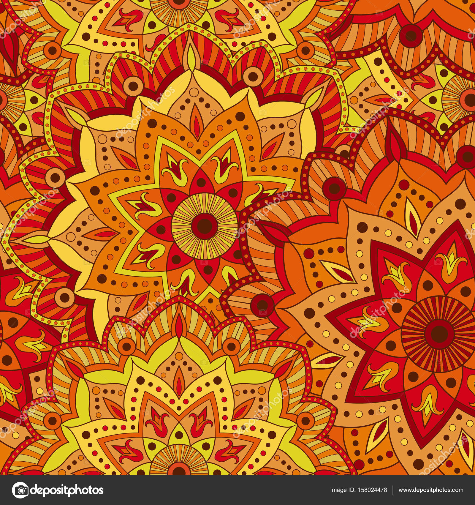 Papel Pintado De Dibujos Mandalas - HD Wallpaper 