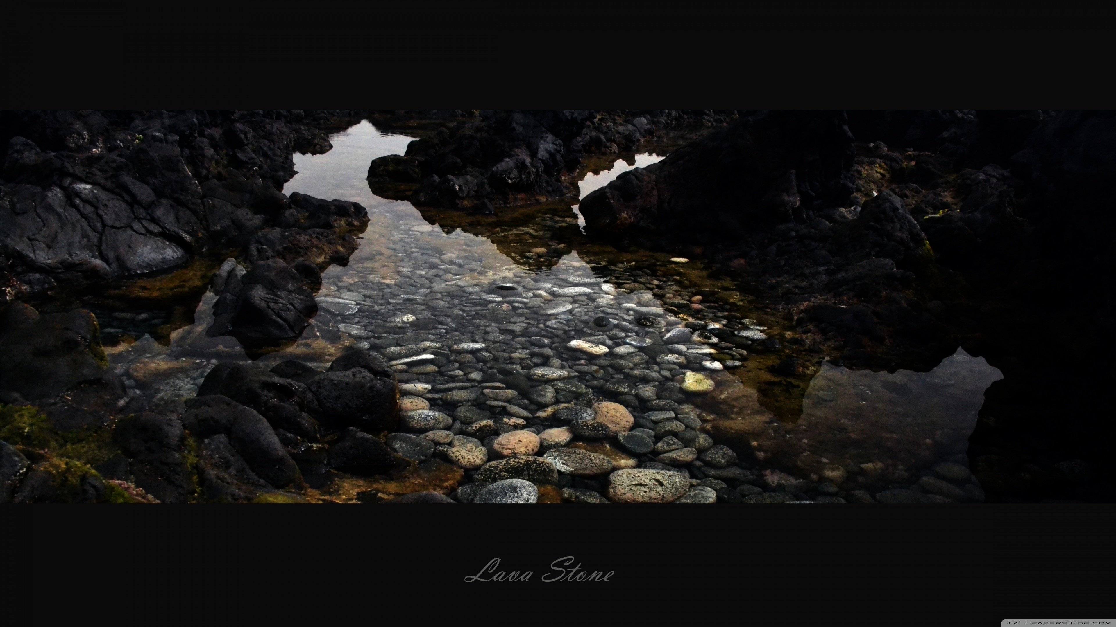 Stone Black 4k - HD Wallpaper 