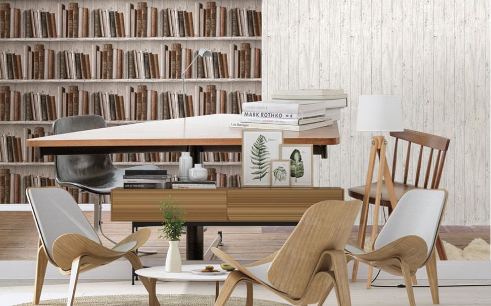 3d Wallpapers Give A Creative Look - 3d Wallpaper Interior Design - HD Wallpaper 