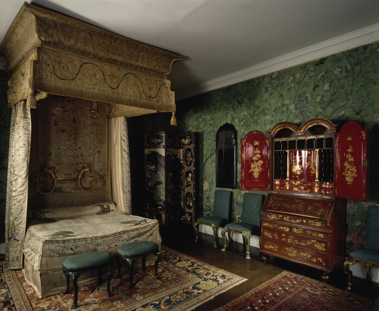 S - Waddesdon Manor State Bedroom - HD Wallpaper 