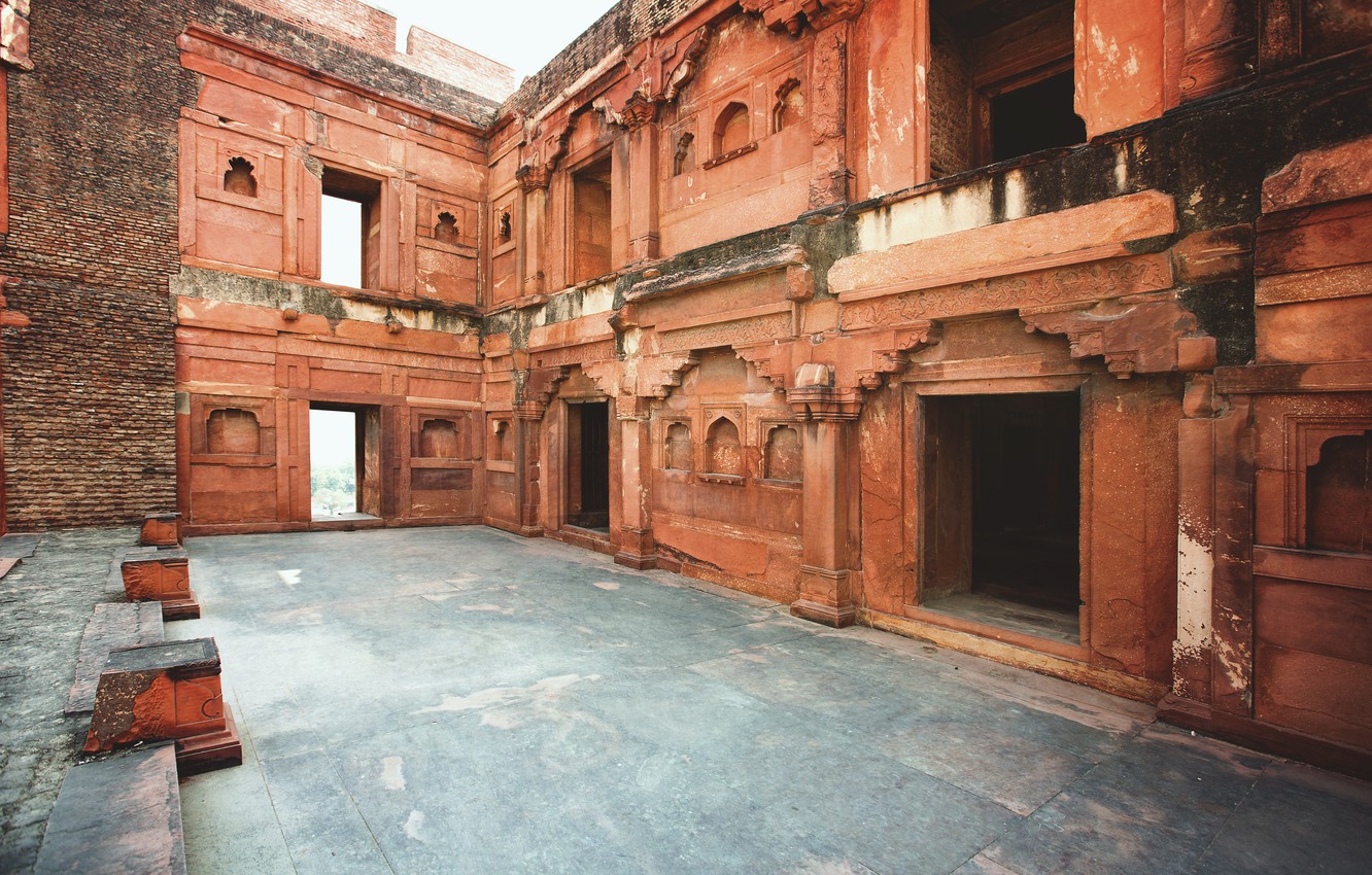 Photo Wallpaper India, Architecture, The Room, India, - Ruins - HD Wallpaper 