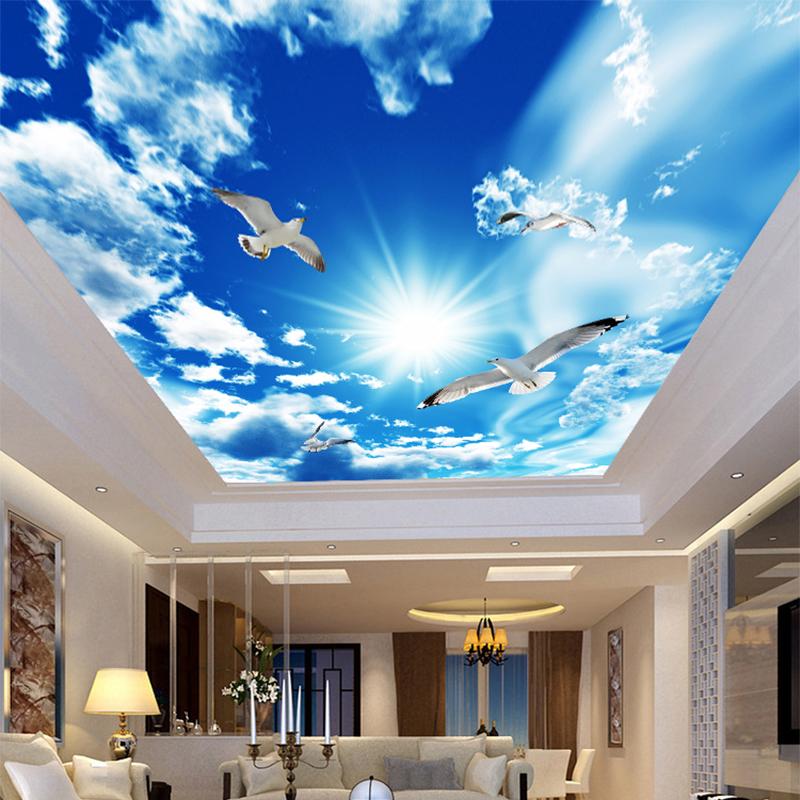 Sky Ceiling Wallpaper Texture - HD Wallpaper 