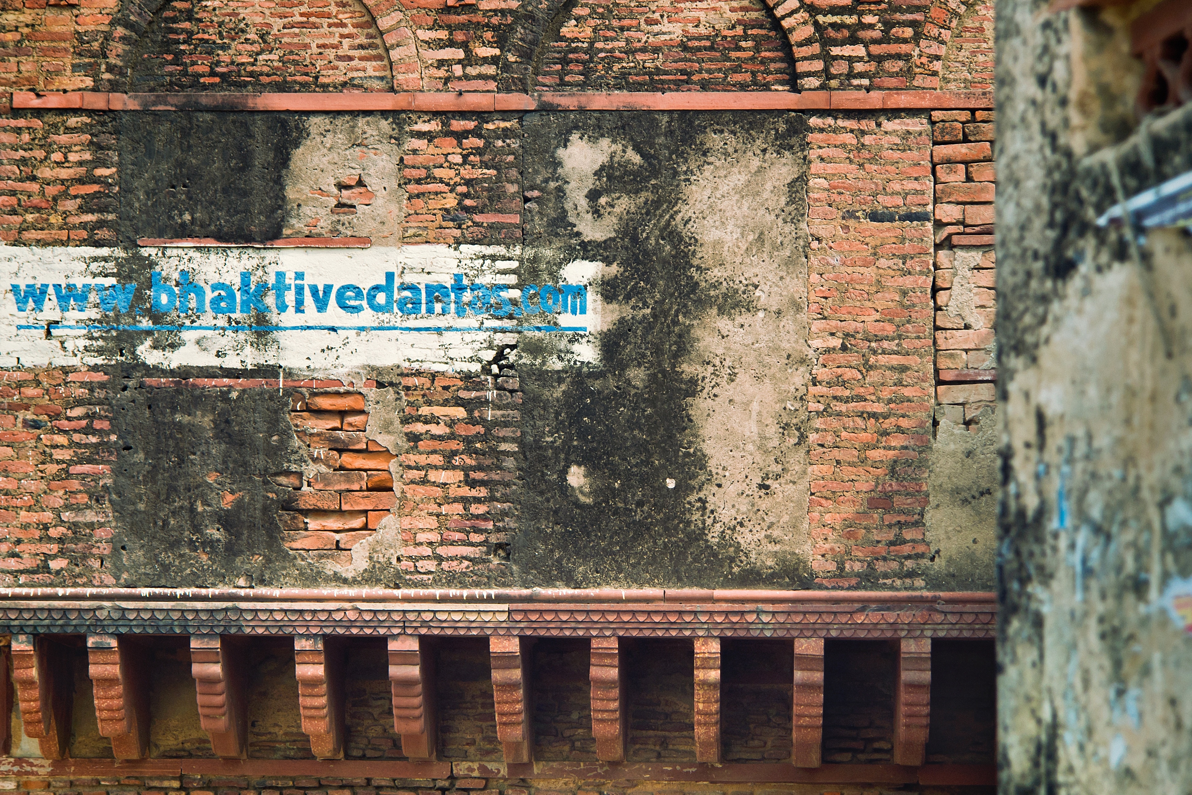 Brick Wall India Old - HD Wallpaper 