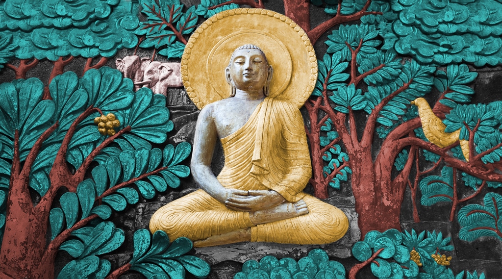 3d Wallpaper For Buddha - HD Wallpaper 