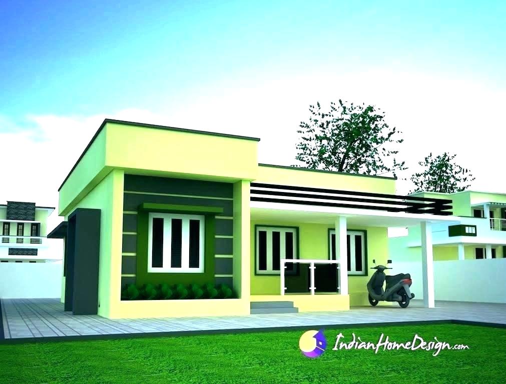 Simple Concrete House Design - HD Wallpaper 