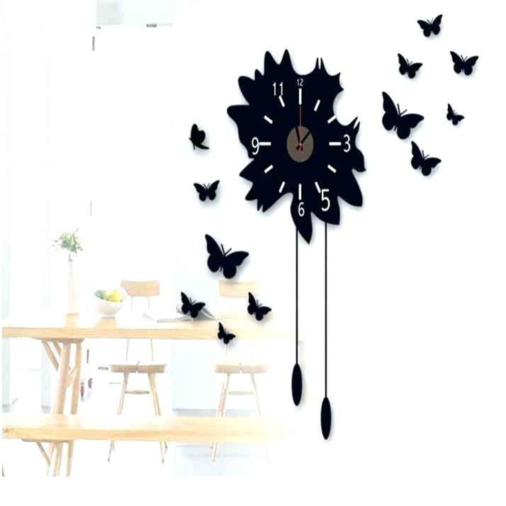 Online Wall Clock Shopping In India Online Wall Clock - Living Room Beautiful Wall Clocks - HD Wallpaper 