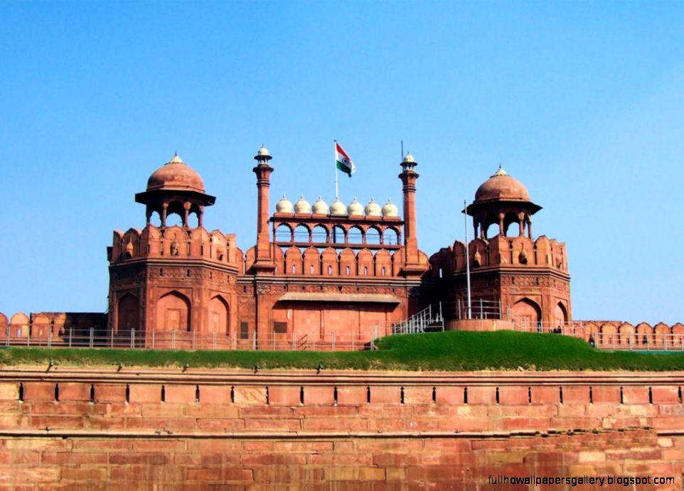 New Delhi Red Fort Lal Quila Hd Travel Photos And Wallpapers - Red Fort - HD Wallpaper 