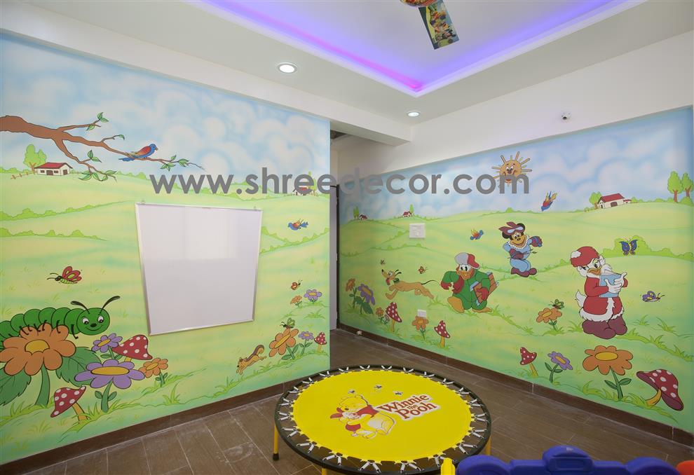 Playgroup And Nursery Interior - HD Wallpaper 