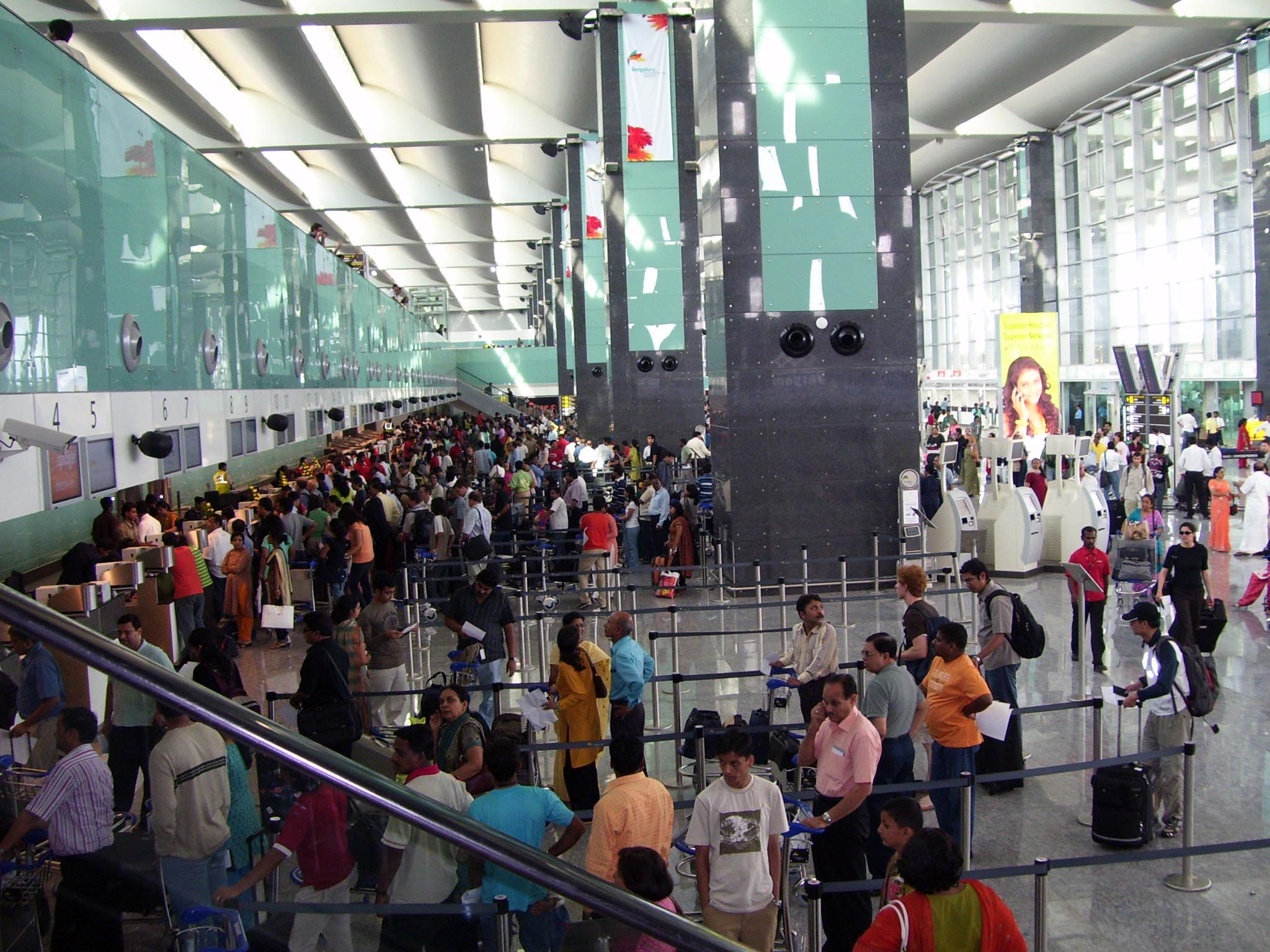 Bangalore International Airport Inside - HD Wallpaper 