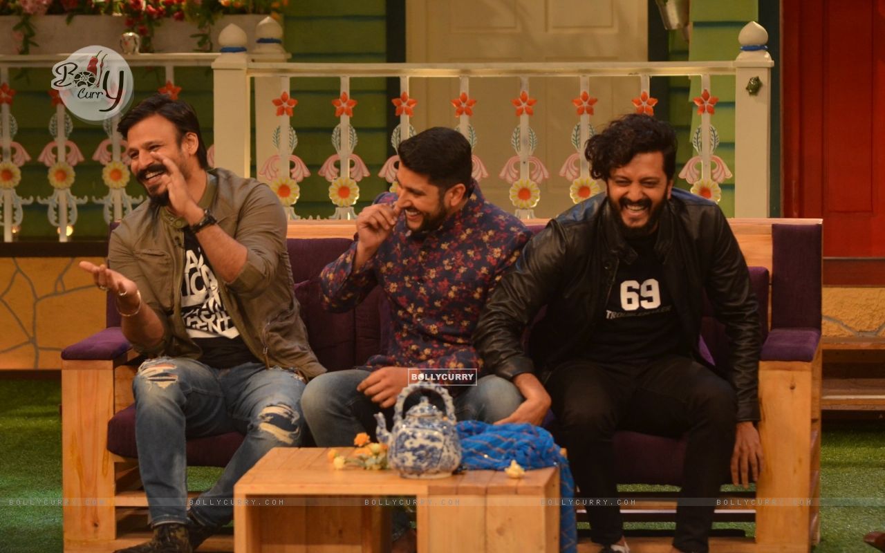 Great Grand Masti - Grand Masti Actor In Kapil Sharma Show - HD Wallpaper 