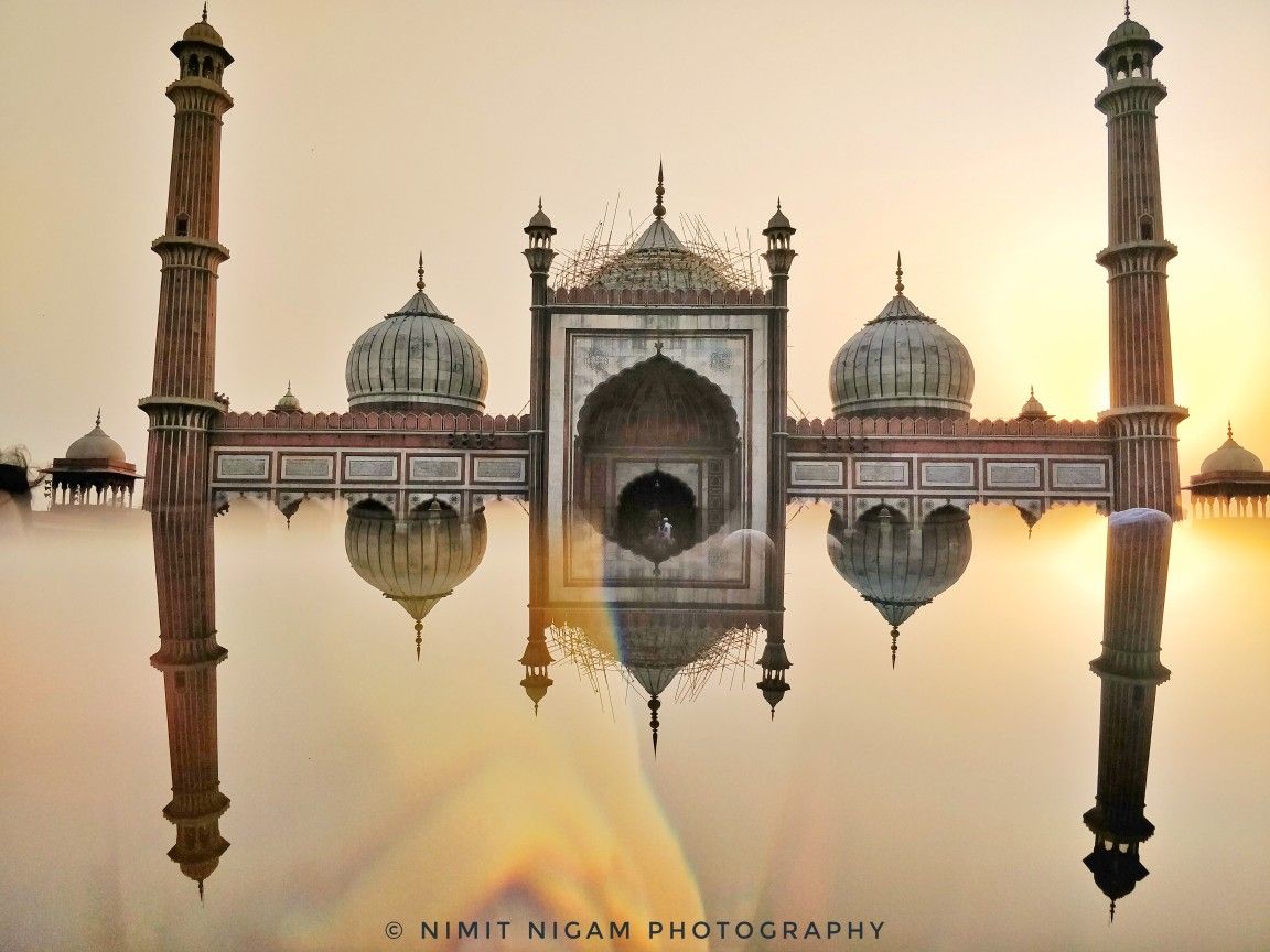 Jama Masjid - HD Wallpaper 