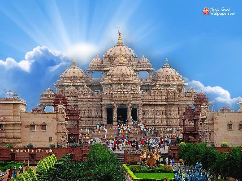 Akshardham (delhi) - HD Wallpaper 
