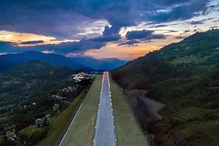 Pakyong Airport Sikkim - 875x583 Wallpaper Pakyong Airport Sikkim - 875x583 Wallpaper