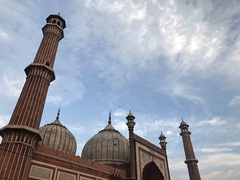 The Deceitful Sky Over Our Jealous Jama Masjid, Old - Jama Masjid - HD Wallpaper 