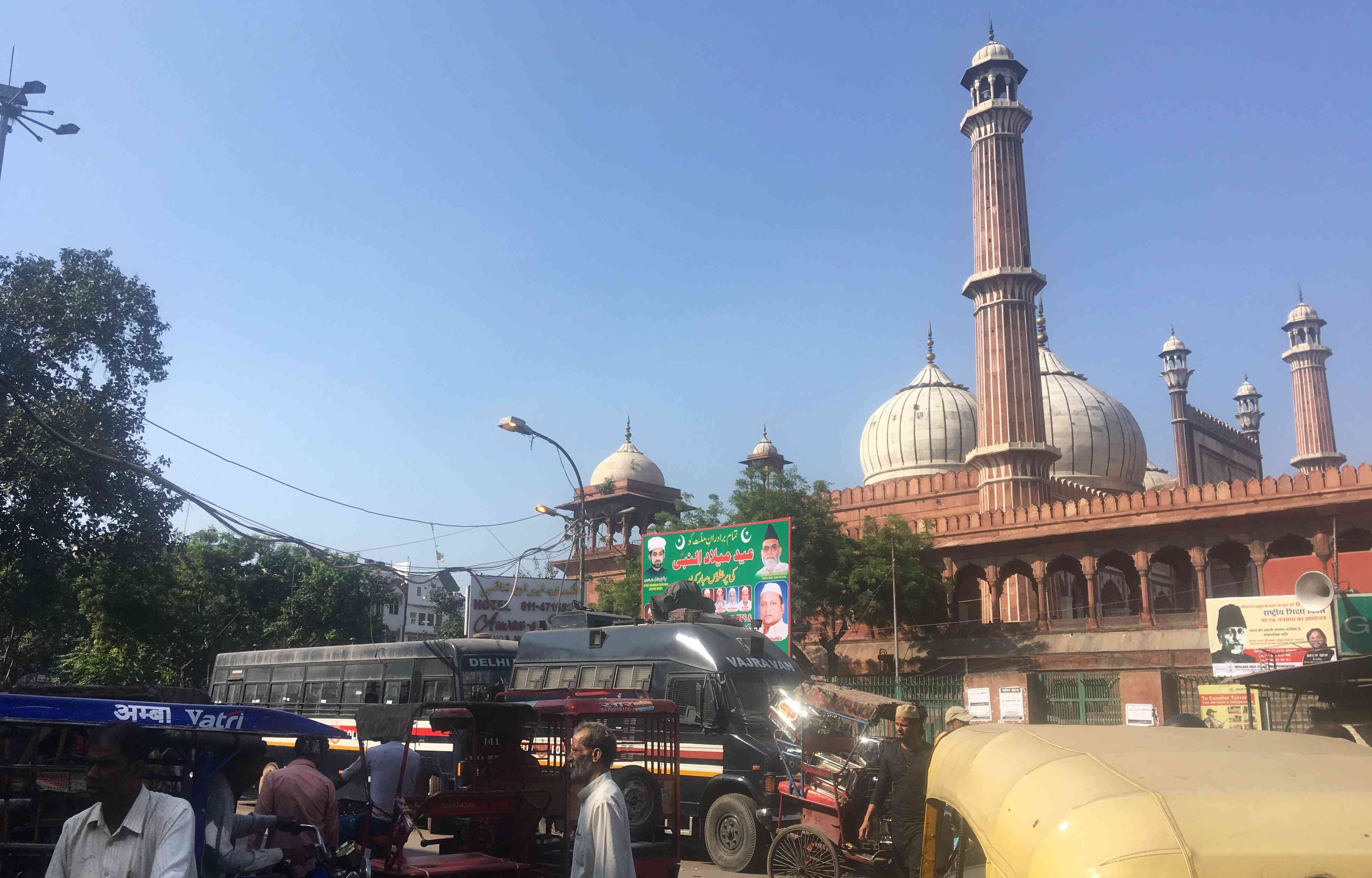 Jama Masjid - HD Wallpaper 