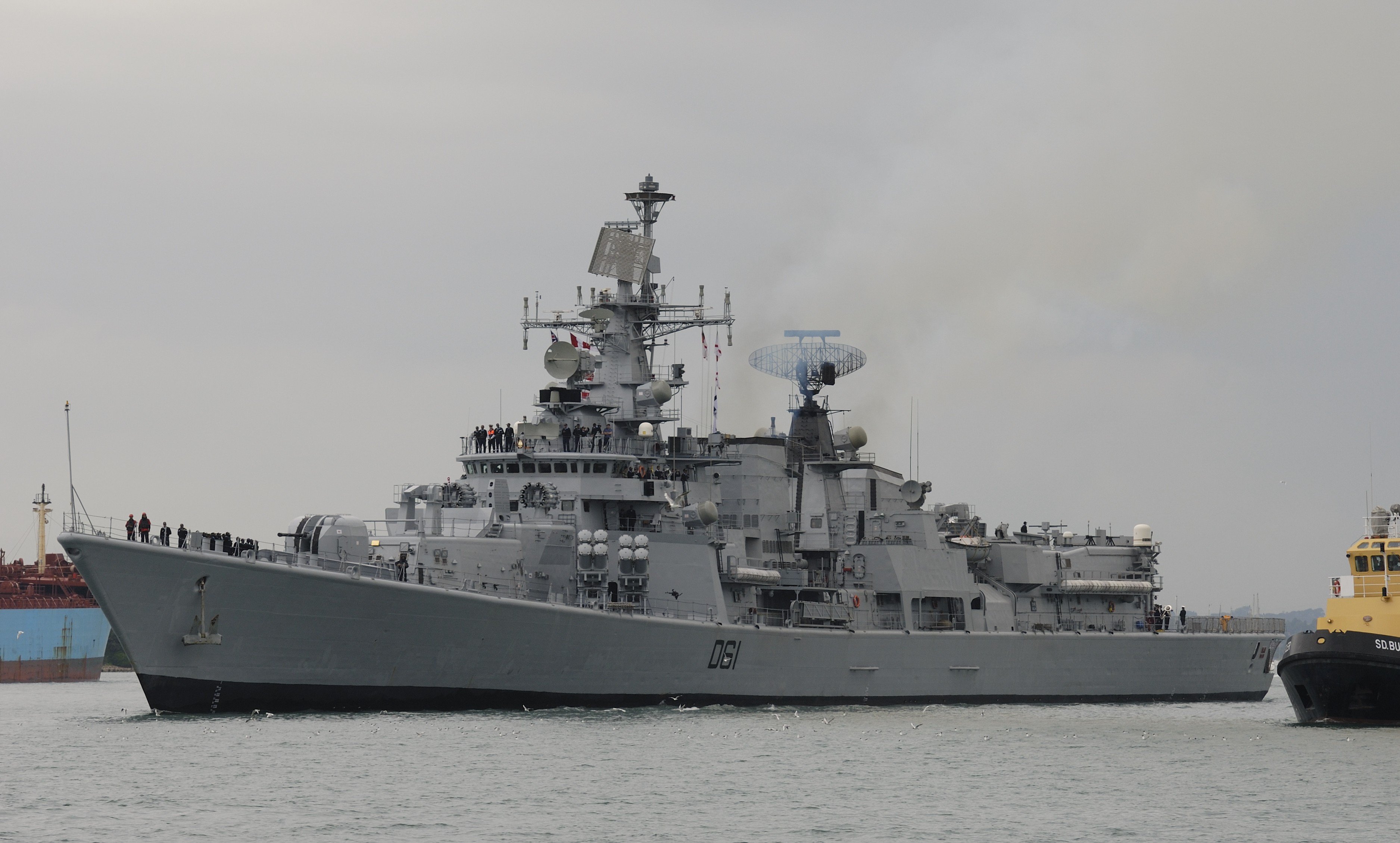 Delhi Class Destroyer - HD Wallpaper 