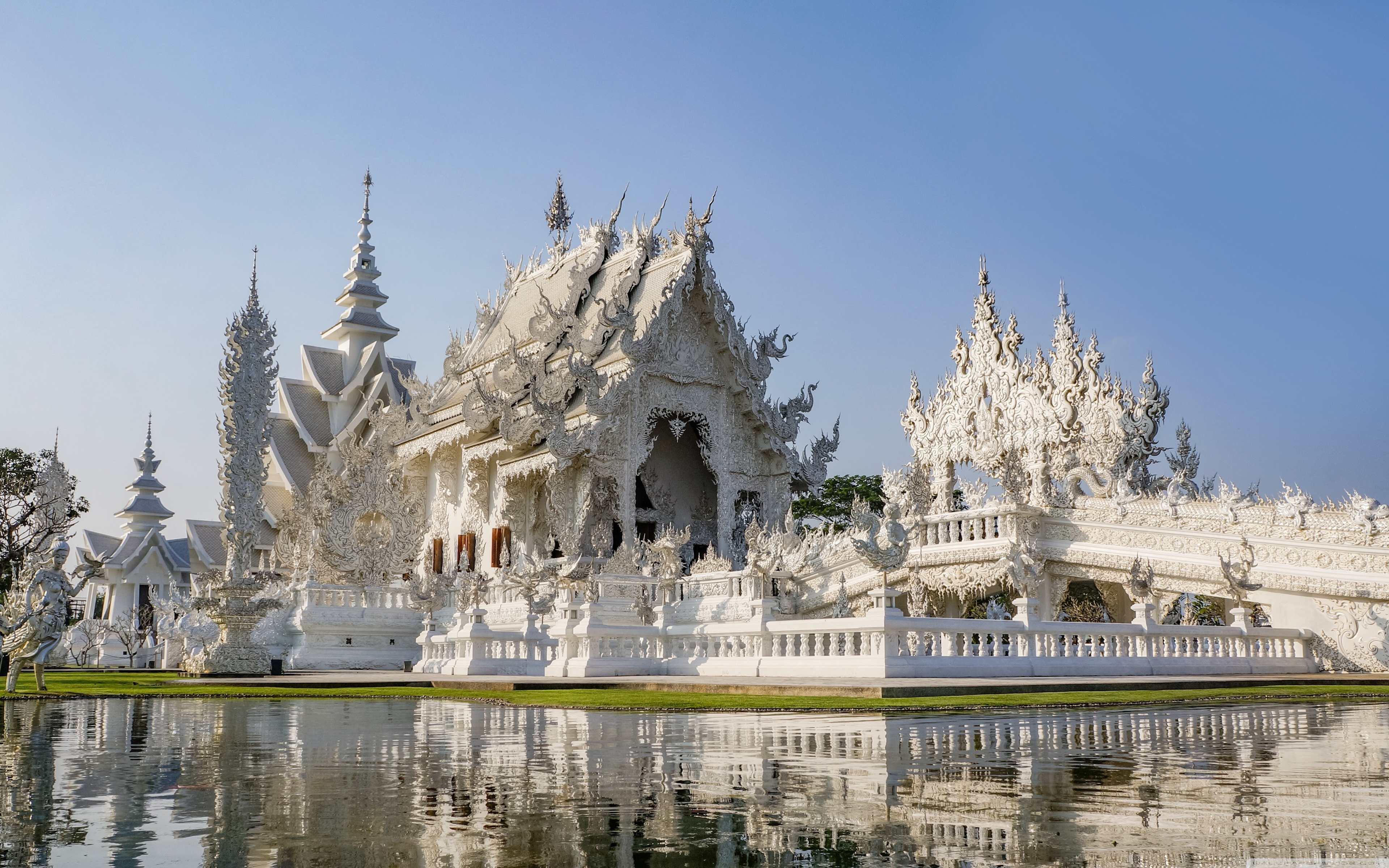 Wat Rong Khun - HD Wallpaper 