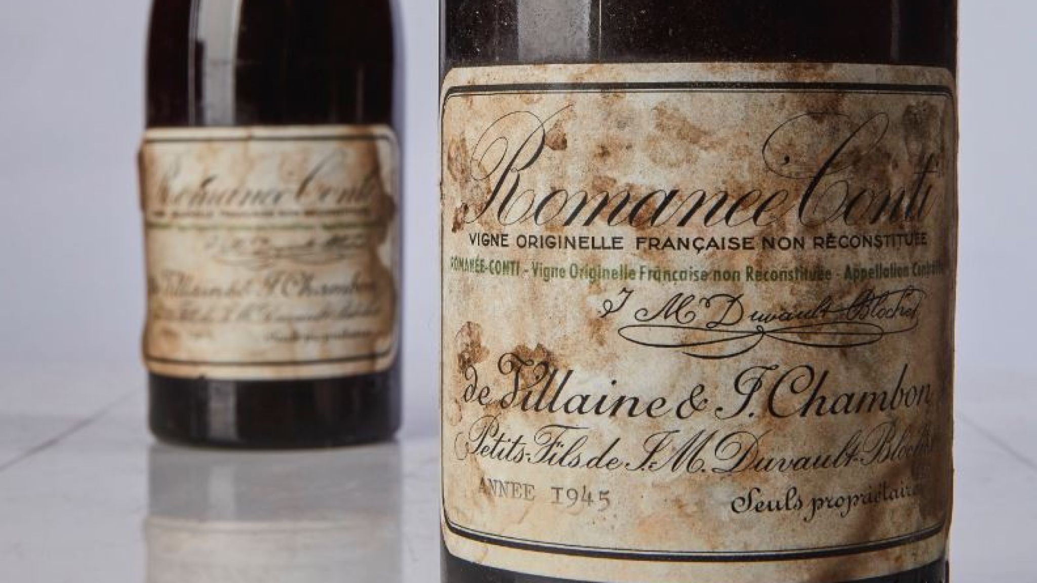 Sothebys Romanee Conti - French Fine Wine Label - HD Wallpaper 