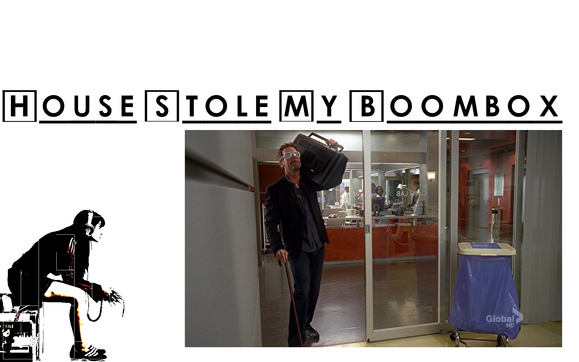 Hugh Laurie Gregory House Boombox House Md Wallpaper House Md