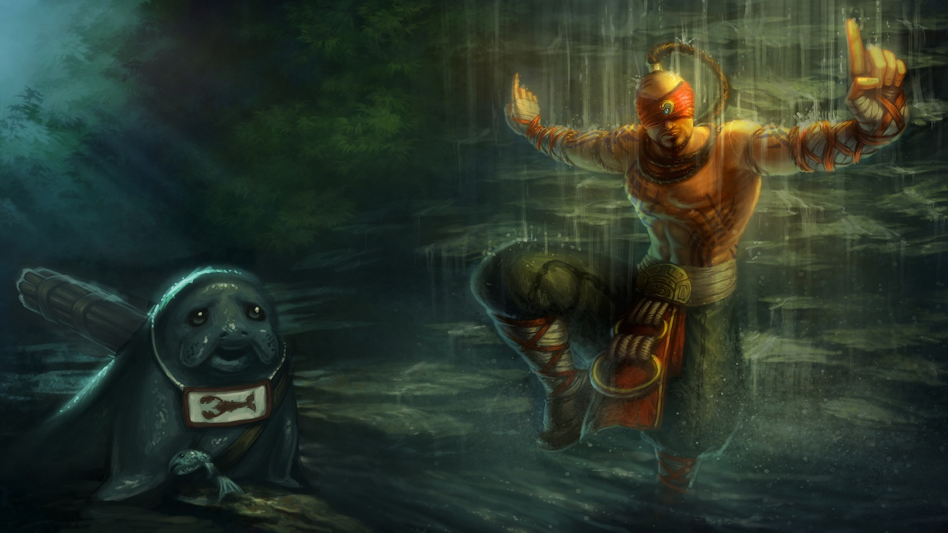 Lee Sin Season 3 - HD Wallpaper 
