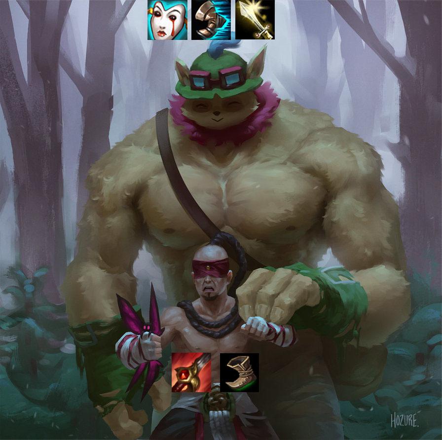 Lol Muscular Teemo - HD Wallpaper 