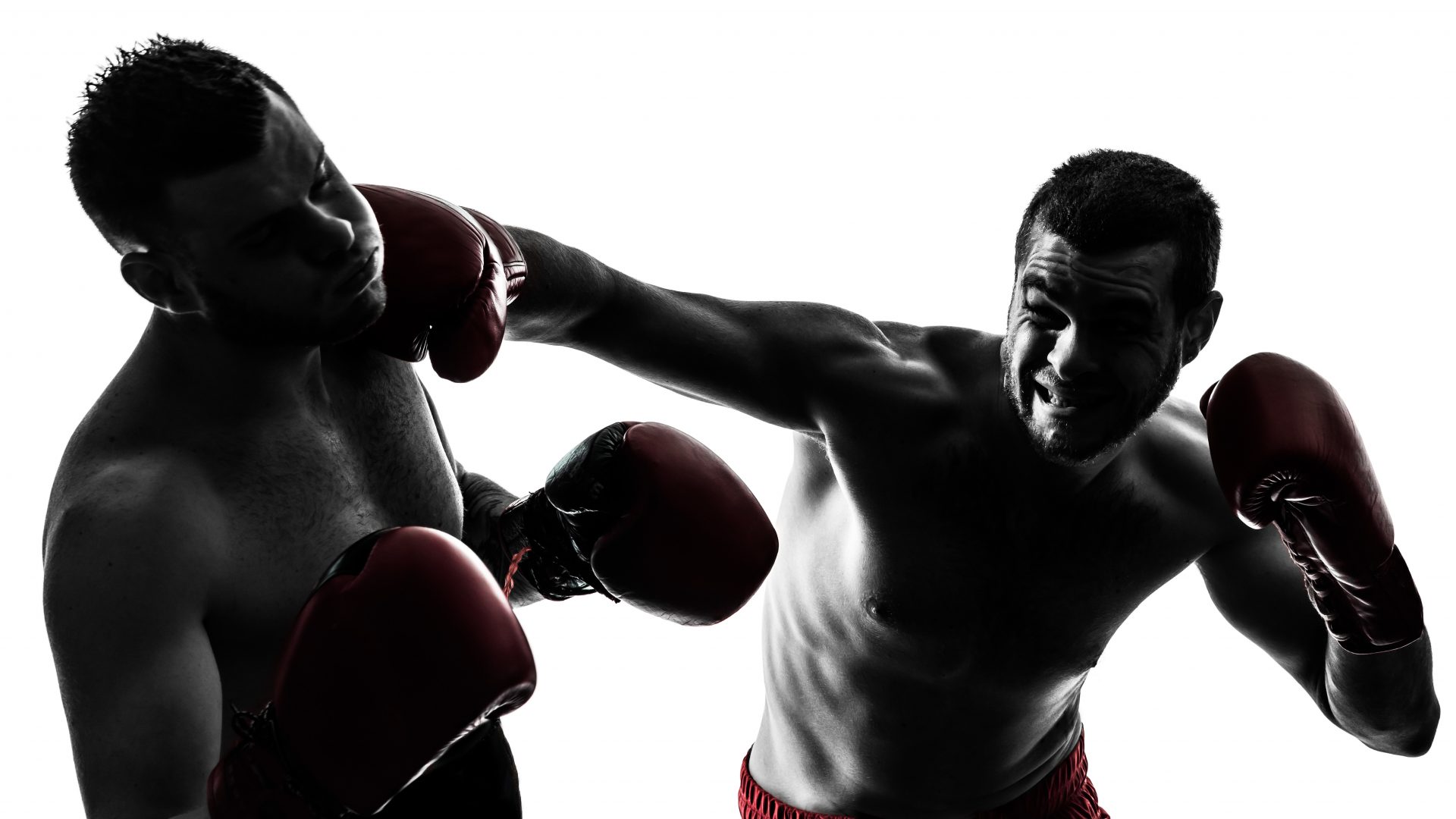 Boxing And Muay Thai - Black Man Getting Punched In The Face - HD Wallpaper 
